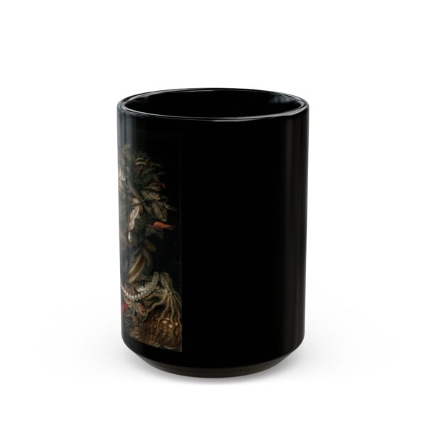 The Depths of Water – Giuseppe Arcimboldo Black Mug (11oz, 15oz) - Image 5