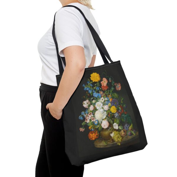 A Vase of Flowers by Franz Xaver Petter Tote Bag (AOP) - Image 12