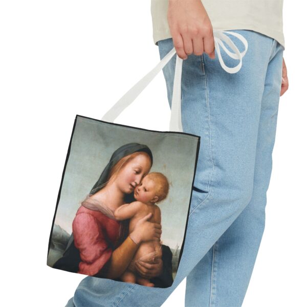 Tempi Madonna - Raffaello Sanzio Tote Bag - Image 19