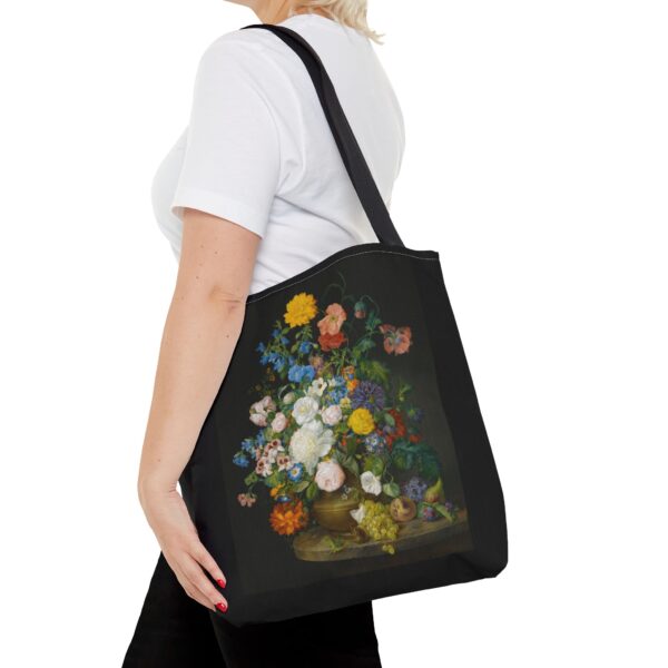 A Vase of Flowers by Franz Xaver Petter Tote Bag (AOP) - Image 8