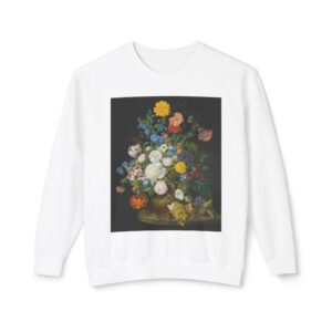 A Vase of Flowers by Franz Xaver Petter Sweatshirt