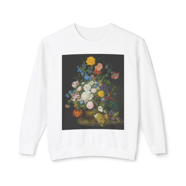A Vase of Flowers by Franz Xaver Petter Sweatshirt
