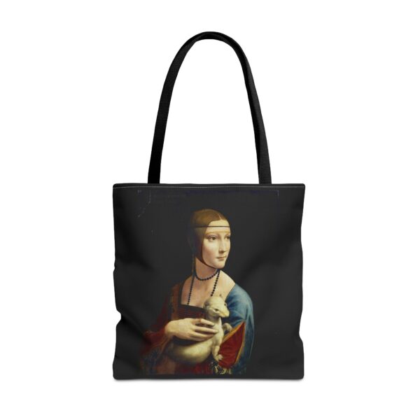 Lady with an Ermine by Leonardo da Vinci Tote Bag - Image 6