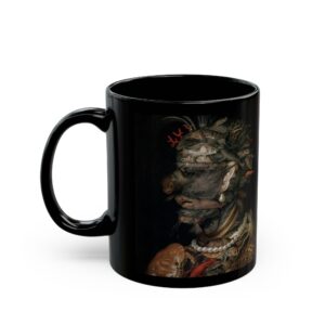 The Depths of Water – Giuseppe Arcimboldo Black Mug (11oz, 15oz)