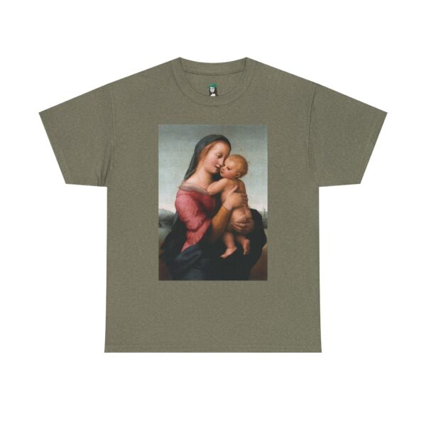 Tempi Madonna - Raffaello Sanzio Cotton Tee - Image 13