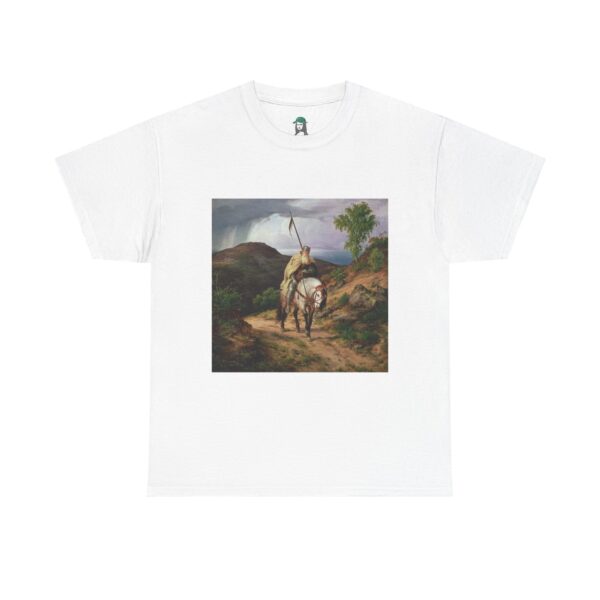 The Last Crusader - Karl Friedrich Lessing Cotton Tee