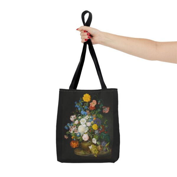 A Vase of Flowers by Franz Xaver Petter Tote Bag (AOP) - Image 4