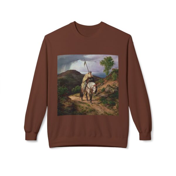 The Last Crusader - Karl Friedrich Lessing Sweatshirt - Image 3
