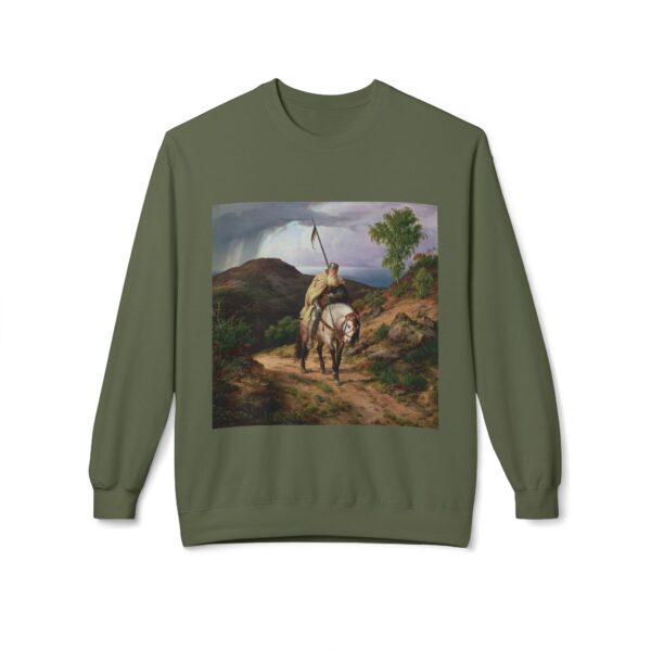 The Last Crusader - Karl Friedrich Lessing Sweatshirt - Image 7