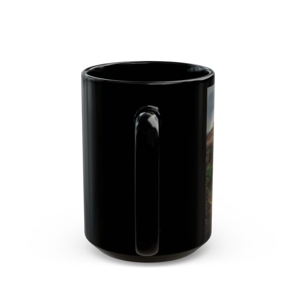 The Last Crusader Collection - Karl Friedrich Lessing Year Black Mug (11oz, 15oz) - Image 8
