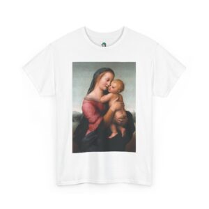 Tempi Madonna - Raffaello Sanzio Cotton Tee