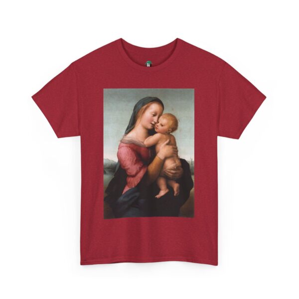 Tempi Madonna - Raffaello Sanzio Cotton Tee - Image 19