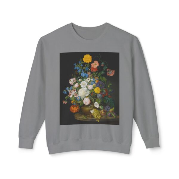 A Vase of Flowers by Franz Xaver Petter Sweatshirt - Image 3