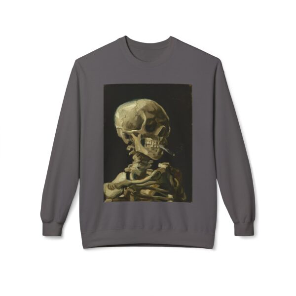 Head of a Skeleton with a Burning Cigarette – Vincent van Gogh Sweatshirt - Image 13