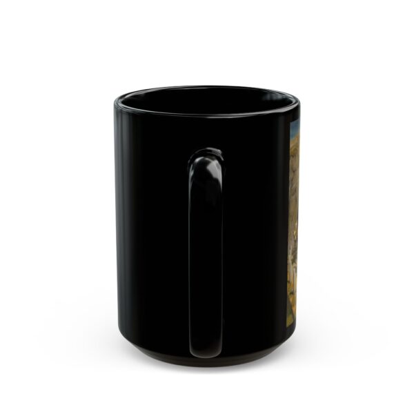 Die Gotthardpost -  Rudolf Koller Black Mug (11oz, 15oz) - Image 6