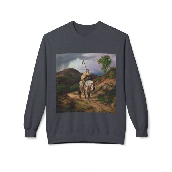 The Last Crusader - Karl Friedrich Lessing Sweatshirt - Image 9