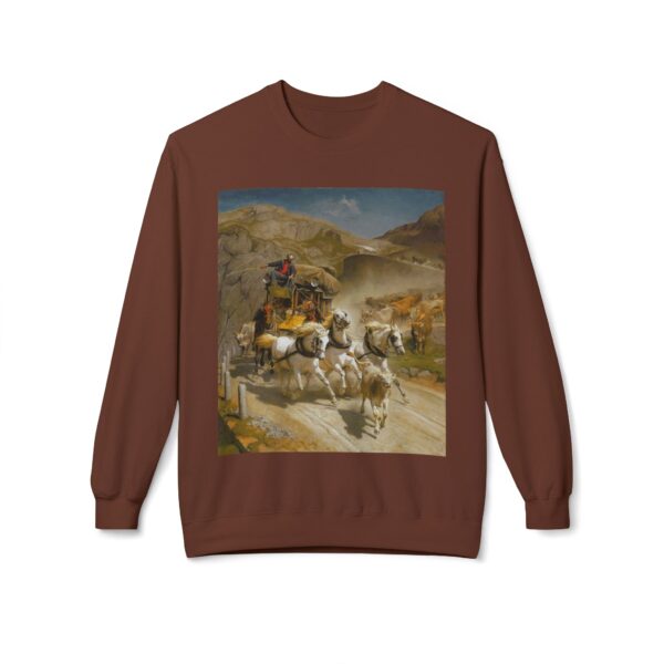 Die Gotthardpost - Rudolf Koller Sweatshirt - Image 3
