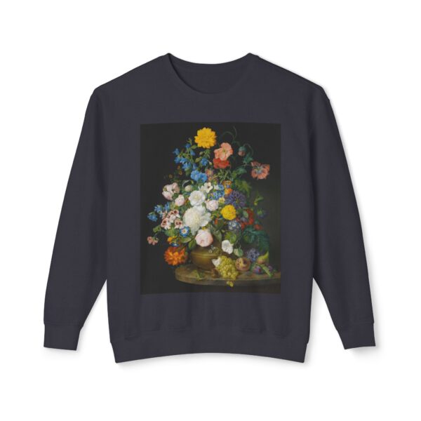 A Vase of Flowers by Franz Xaver Petter Sweatshirt - Image 5