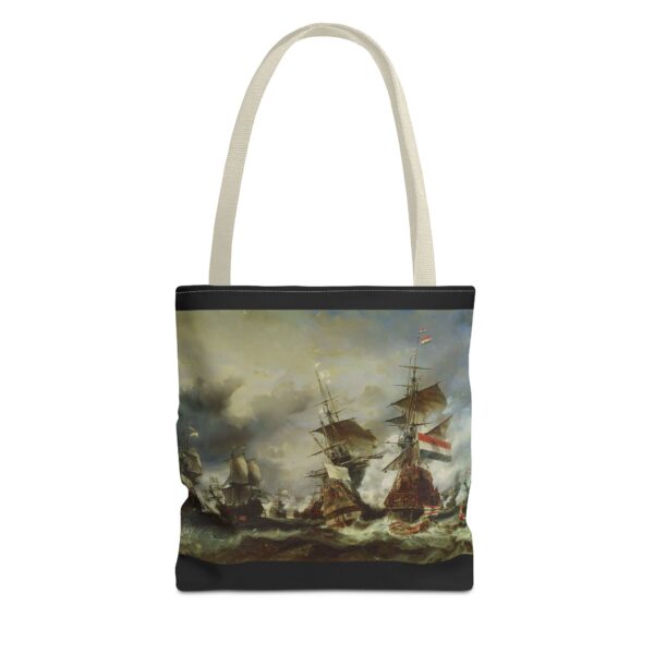 The Battle of Texel - Willem van de Velde the Younger Tote Bag - Image 3