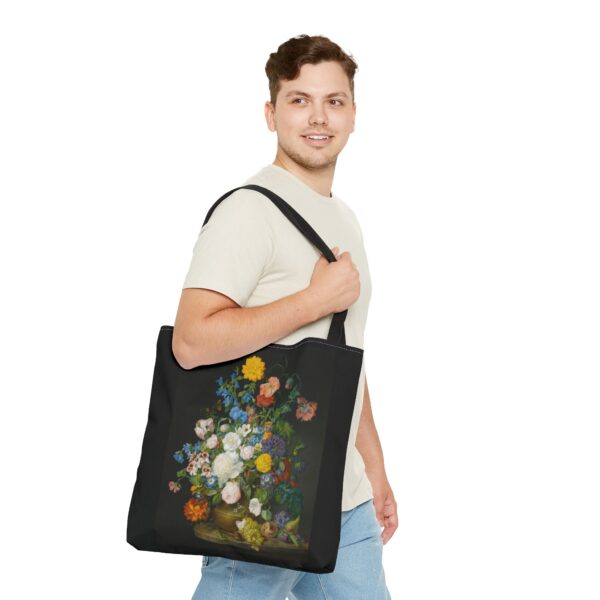 A Vase of Flowers by Franz Xaver Petter Tote Bag (AOP) - Image 11