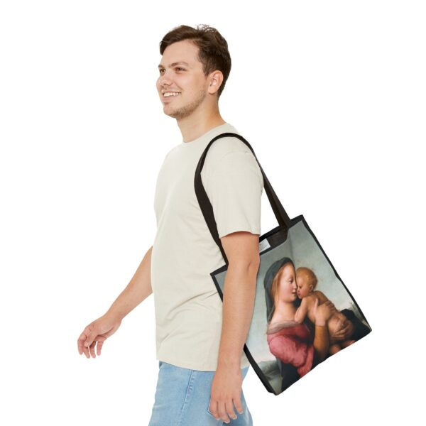 Tempi Madonna - Raffaello Sanzio Tote Bag - Image 7