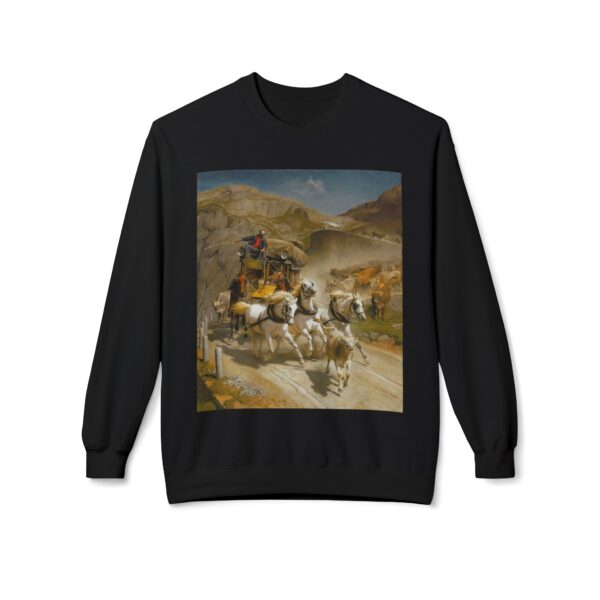 Die Gotthardpost - Rudolf Koller Sweatshirt - Image 5
