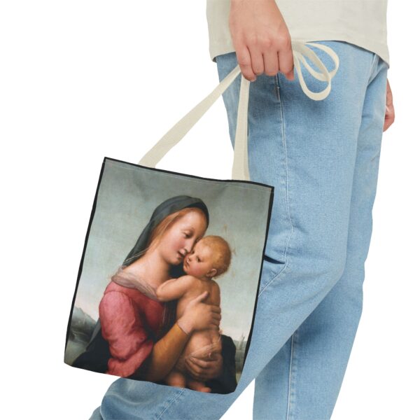 Tempi Madonna - Raffaello Sanzio Tote Bag - Image 23