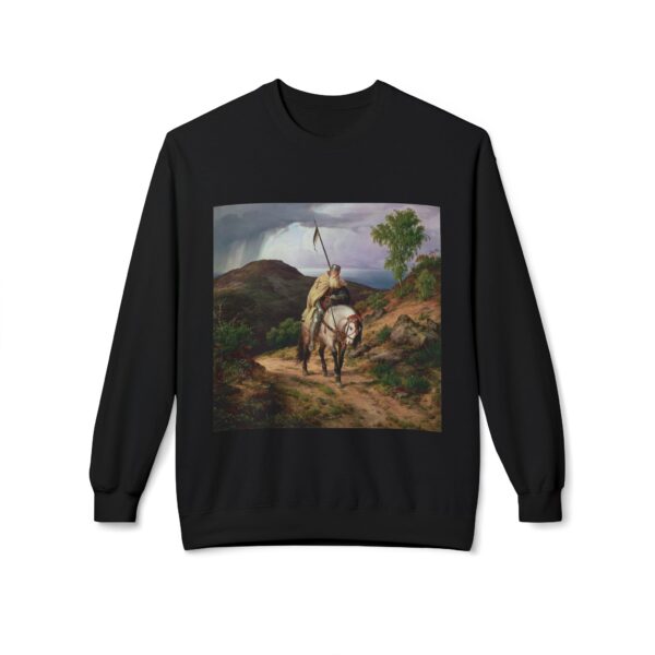 The Last Crusader - Karl Friedrich Lessing Sweatshirt - Image 5
