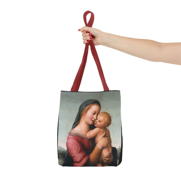 Tempi Madonna - Raffaello Sanzio Tote Bag - Image 16