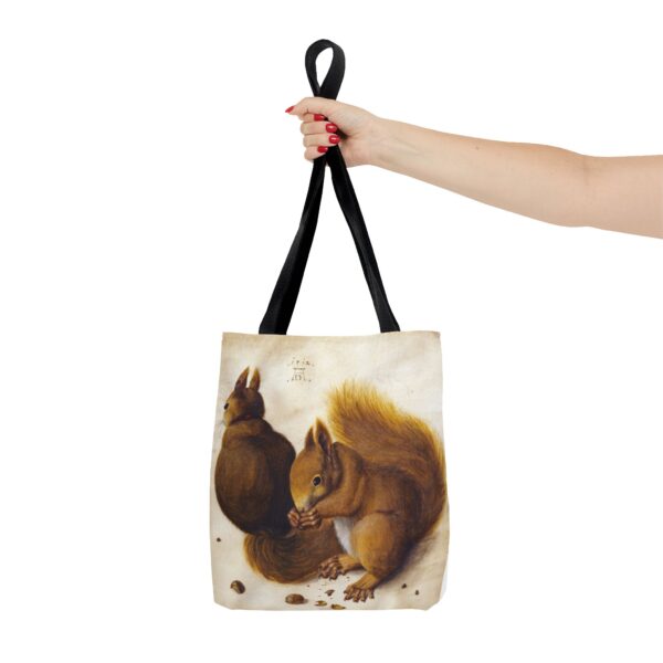 The Two Squirrels – Albrecht Dürer Tote Bag - Image 4