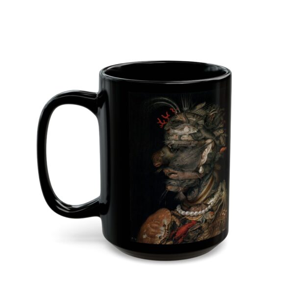 The Depths of Water – Giuseppe Arcimboldo Black Mug (11oz, 15oz) - Image 7