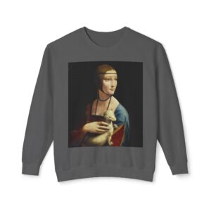Lady with an Ermine by Leonardo da Vinci Sweatshirt