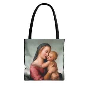 Tempi Madonna - Raffaello Sanzio Tote Bag