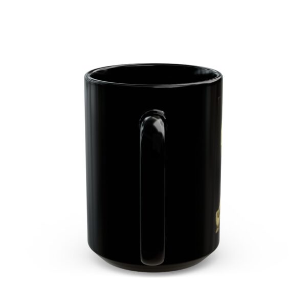 Head of a Skeleton with a Burning Cigarette – Vincent van Gogh Black Mug (11oz, 15oz) - Image 8