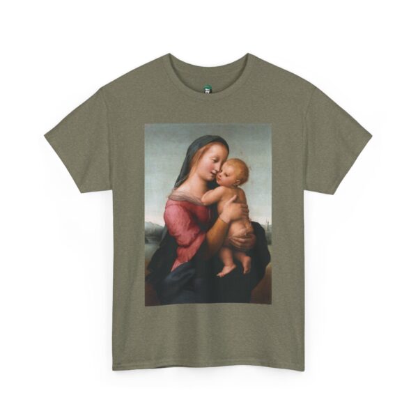 Tempi Madonna - Raffaello Sanzio Cotton Tee - Image 15