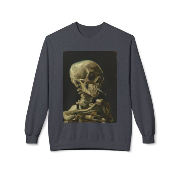 Head of a Skeleton with a Burning Cigarette – Vincent van Gogh Sweatshirt - Image 11