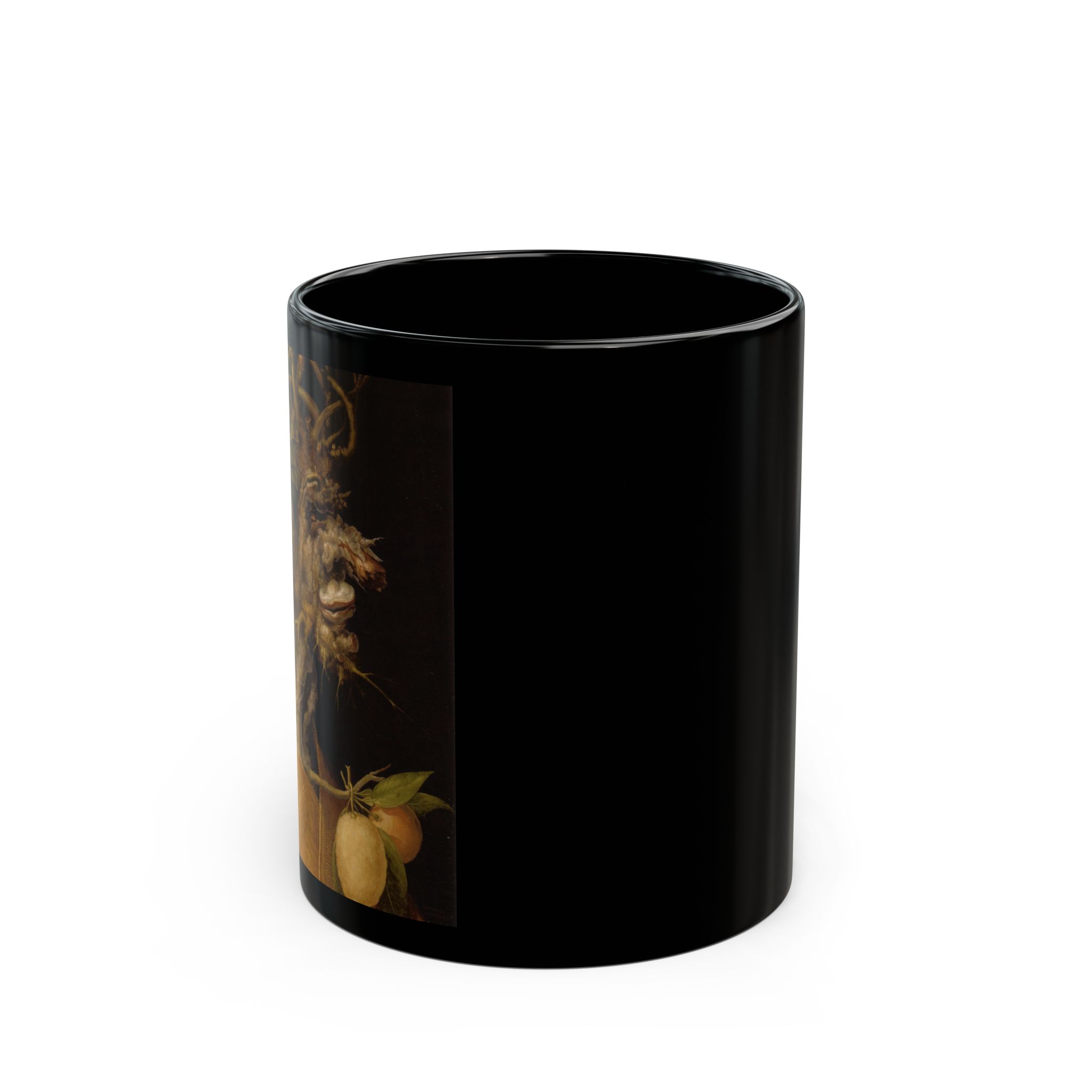 Winter – Giuseppe Arcimboldo Black Mug (11oz, 15oz)