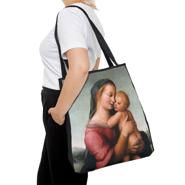 Tempi Madonna - Raffaello Sanzio Tote Bag - Image 12