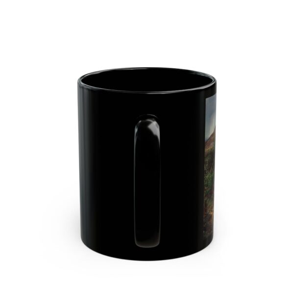 The Last Crusader Collection - Karl Friedrich Lessing Year Black Mug (11oz, 15oz) - Image 4