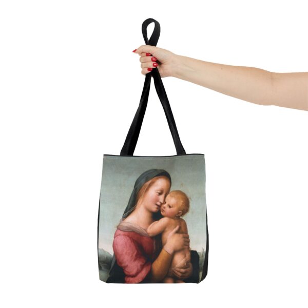 Tempi Madonna - Raffaello Sanzio Tote Bag - Image 4