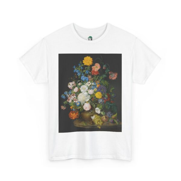 A Vase of Flowers by Franz Xaver Petter Cotton Tee
