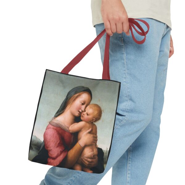 Tempi Madonna - Raffaello Sanzio Tote Bag - Image 15