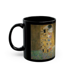 The Kiss - Gustav Klimt Black Mug (11oz, 15oz)