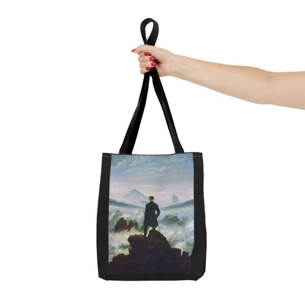 Wanderer above the Sea of Fog - Caspar David Friedrich Tote Bag - Image 3