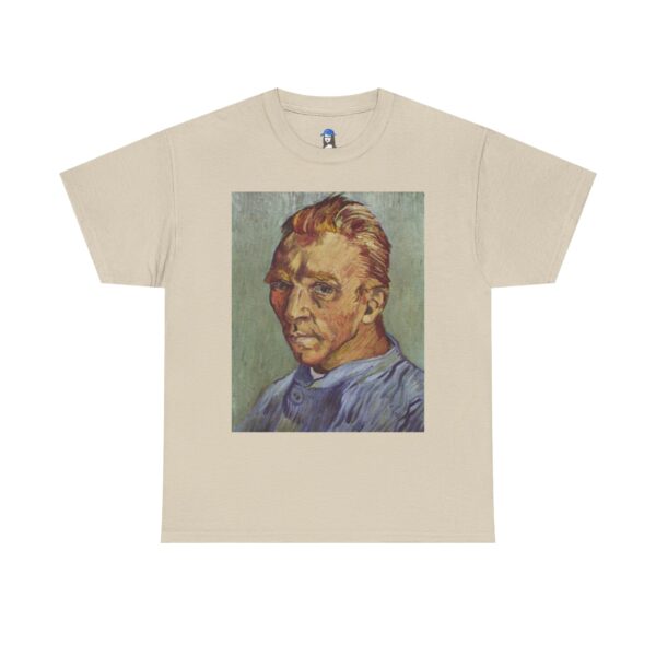 Self-Portrait Without Beard - Vincent van Gogh Cotton Tee - Image 7