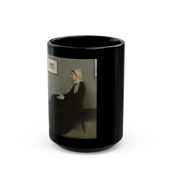 Arrangement in Grey and Black - James Abbott McNeill Whistler Black Mug (11oz, 15oz) - Image 4
