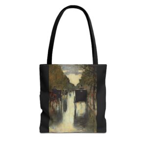 Avenue in the Rain - Ludwik de Laveaux Tote Bag
