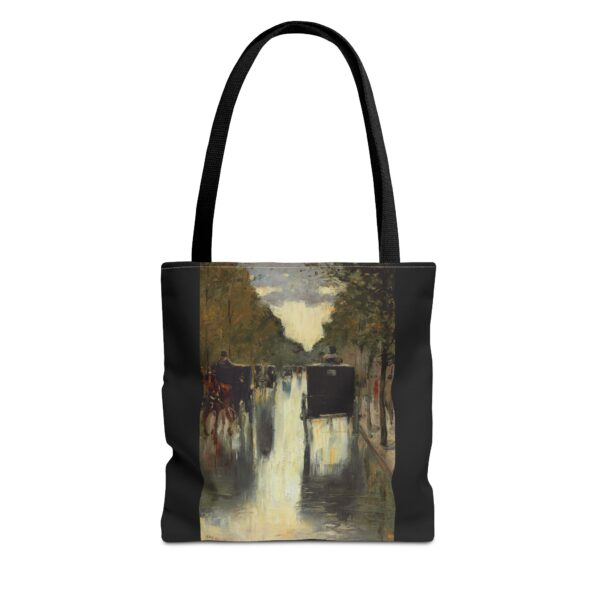 Avenue in the Rain - Ludwik de Laveaux Tote Bag