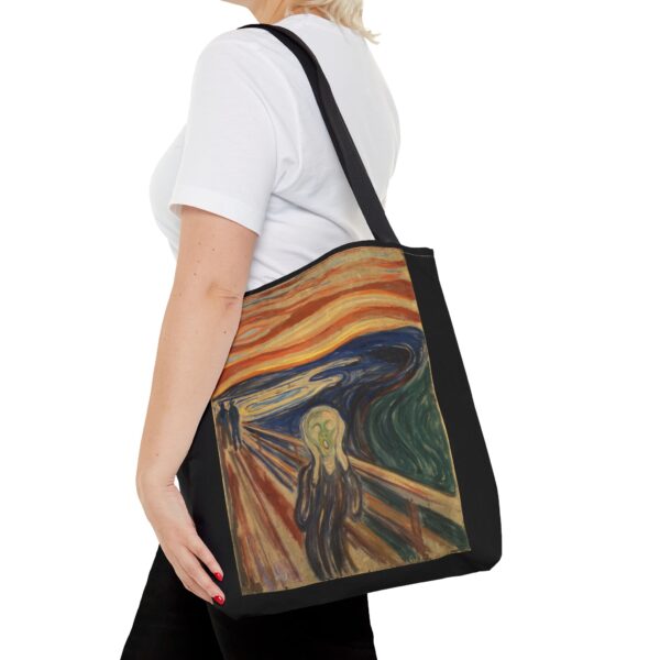 The Scream - Edvard Munch Tote Bag - Image 8