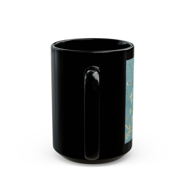Almond Blossom – Vincent van Gogh Black Mug (11oz, 15oz) - Image 6